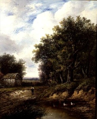 Göl kenarındaki yol by Joseph Thors