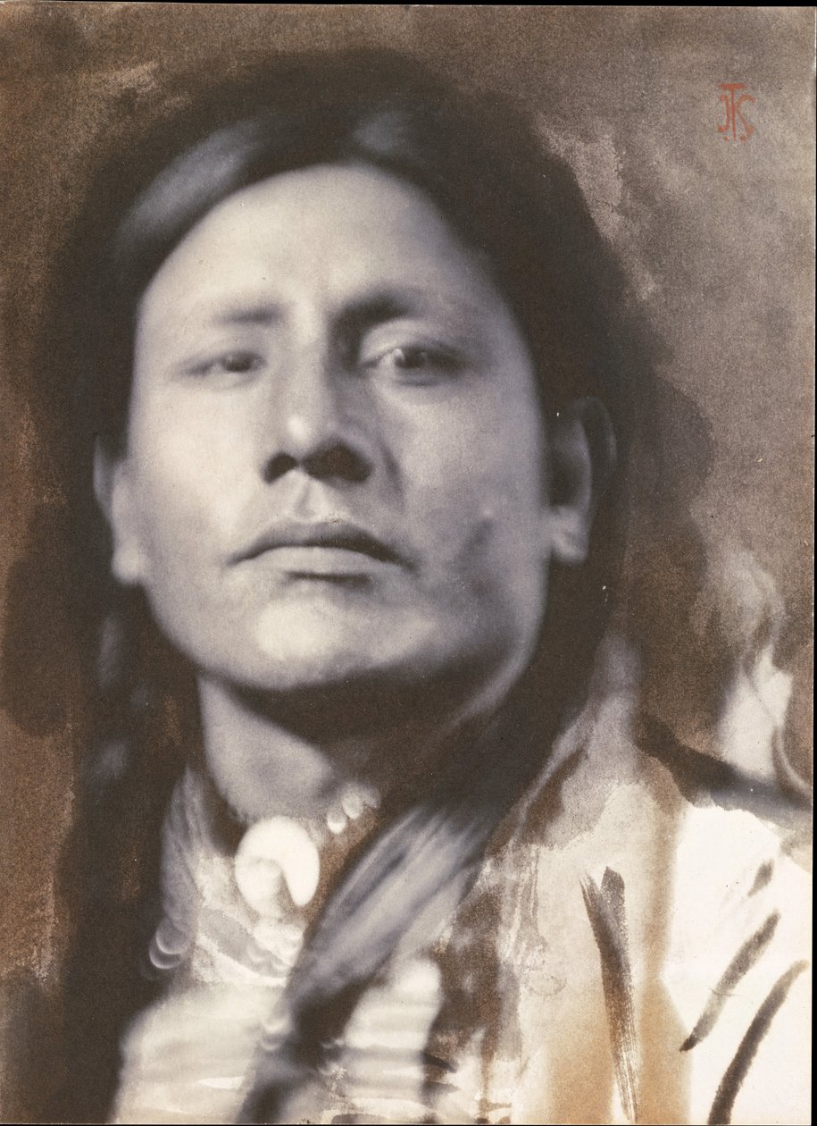 Bir Siyu Şefi [Atları Yoktur], 1898. by Joseph Turner Keiley