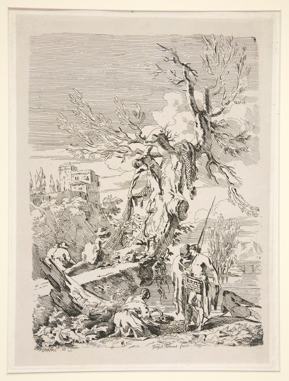 Balıkçılıktan Dönüş by Claude Joseph Vernet