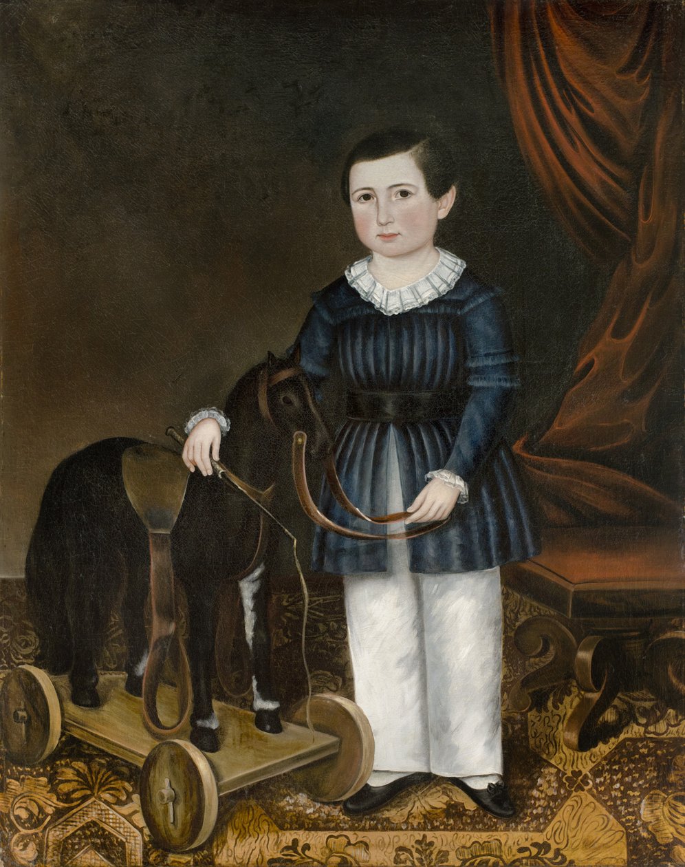 Oyuncak Atlı Çocuk, 1845 dolayları by Joseph Whiting Stock