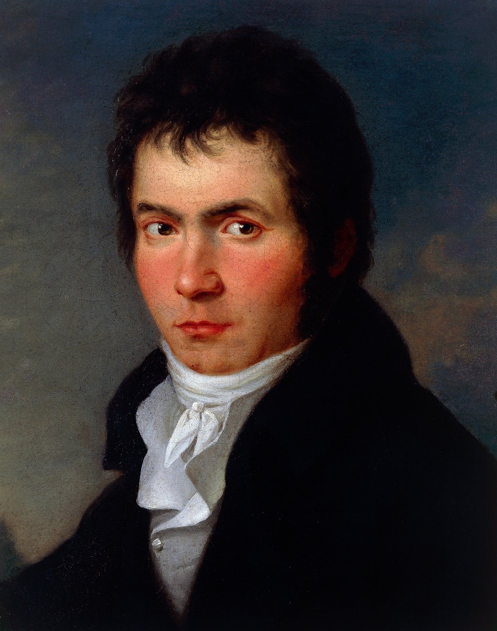Ludwig van Beethoven'ın Portresi (Bonn by Joseph Willibrord Mahler