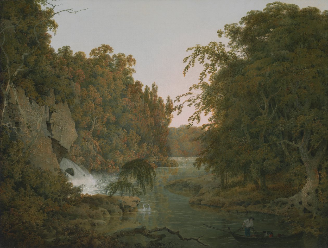 kırlangıçotu by Joseph Wright of Derby
