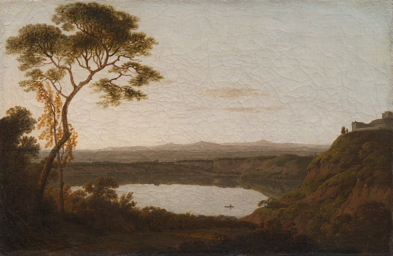 Albano Gölü by Joseph Wright of Derby