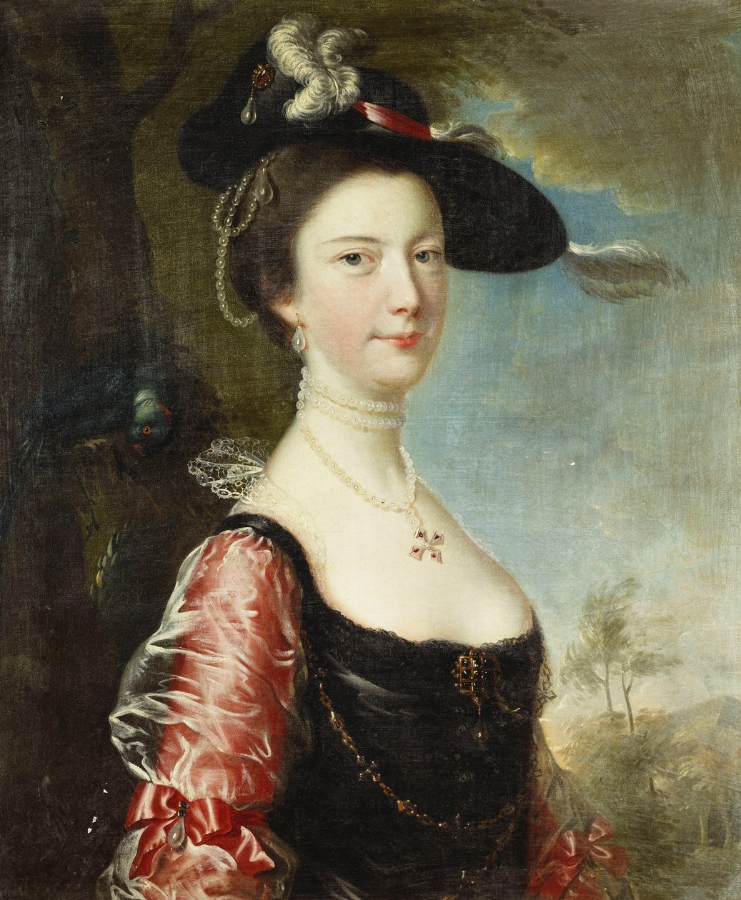 Karısının Portresi, Anne by Joseph Wright of Derby