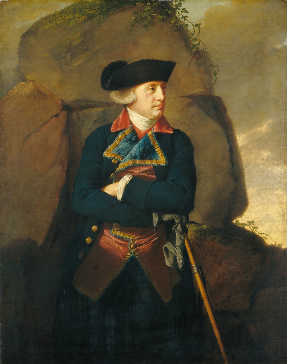 Bir Beyefendinin Portresi, c. 1770-1773. by Joseph Wright of Derby