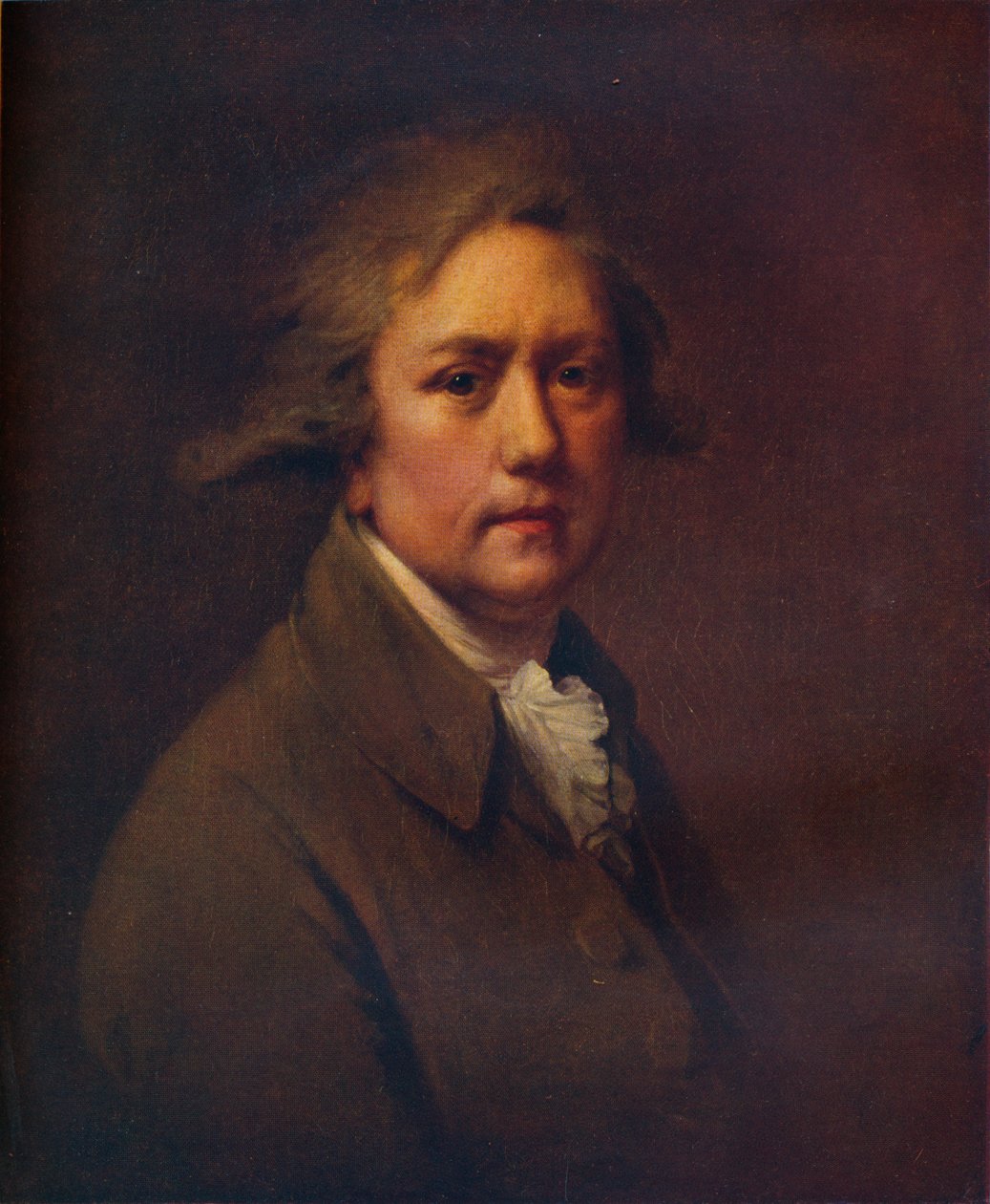 Yaklaşık Elli Yaşında Otoportre, c1782-1785, 1930. by Joseph Wright of Derby