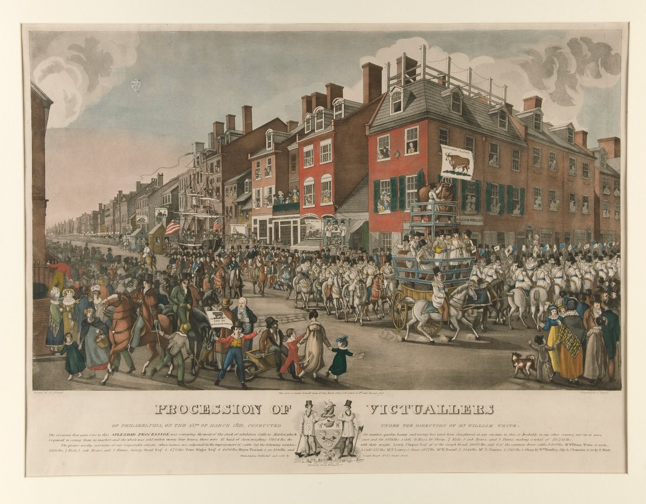 Philadelphia Victuallers alayı by Joseph Yeager