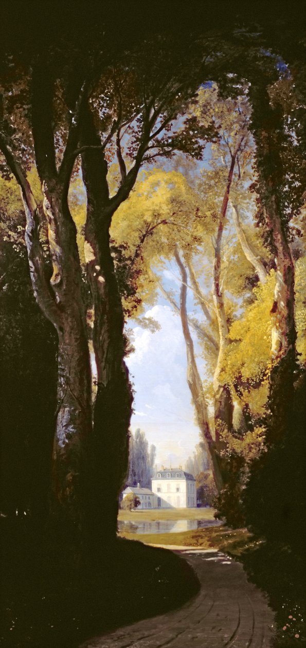 The Chateau of Louveciennes  by Josephine Bowes