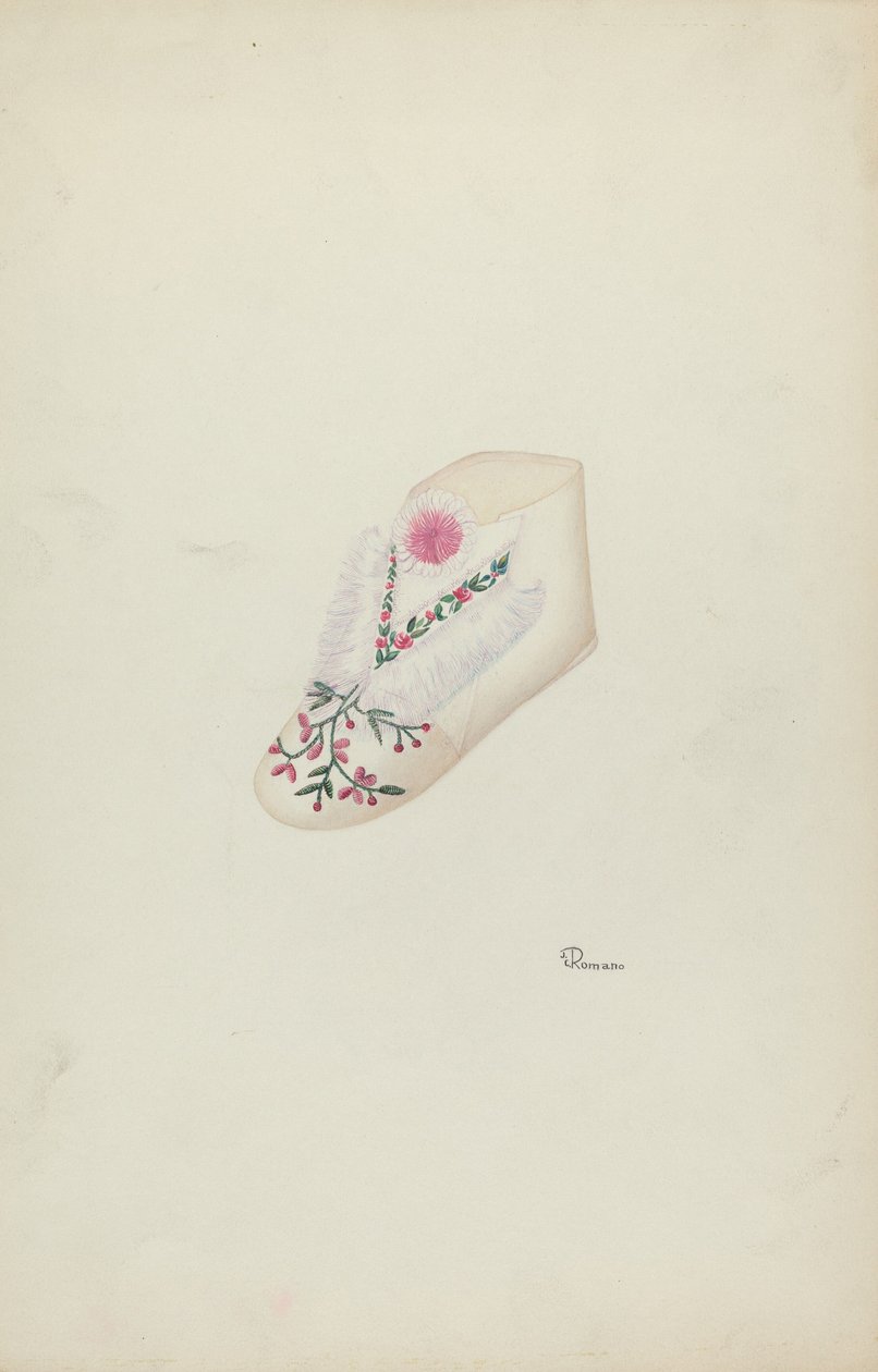 Bebek Ayakkabısı, c. 1938. by Josephine C. Romano