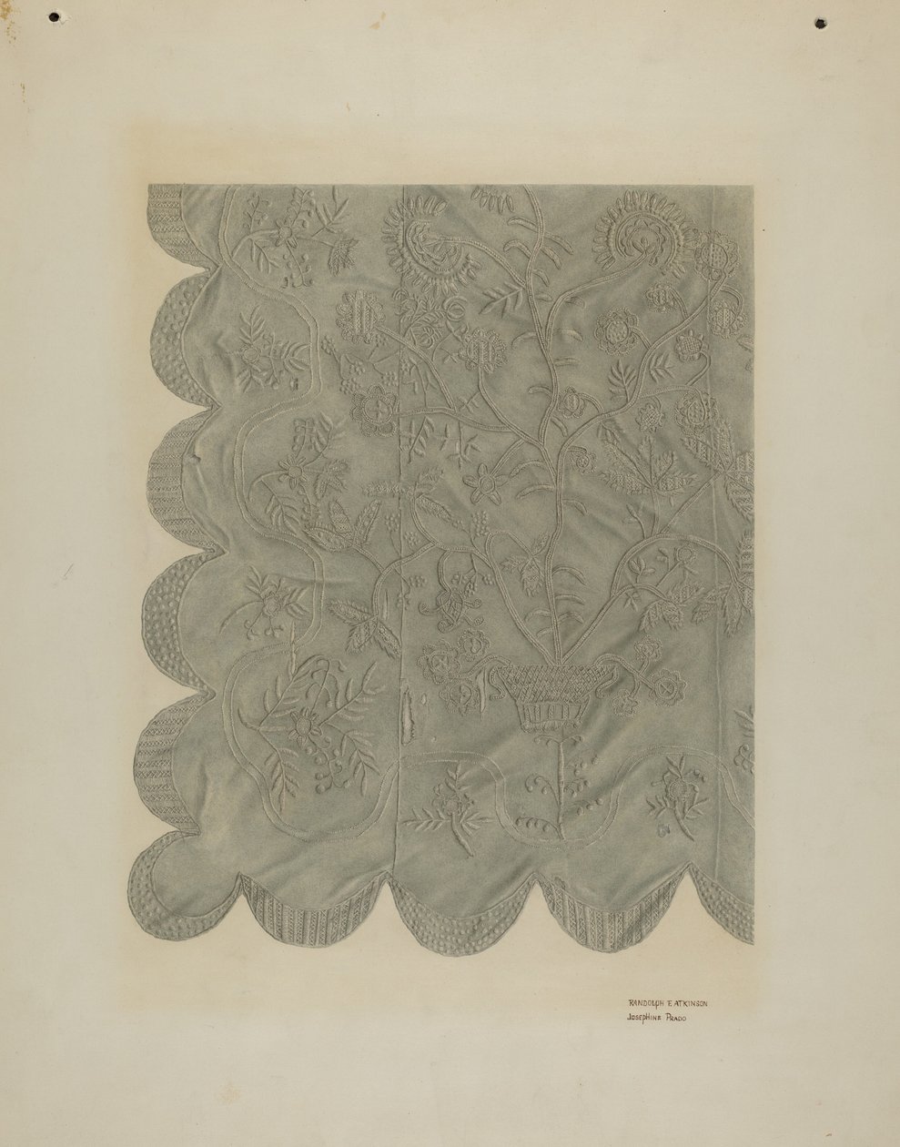 Yatak örtüsü by Josephine Prado and Randolph Atkinson