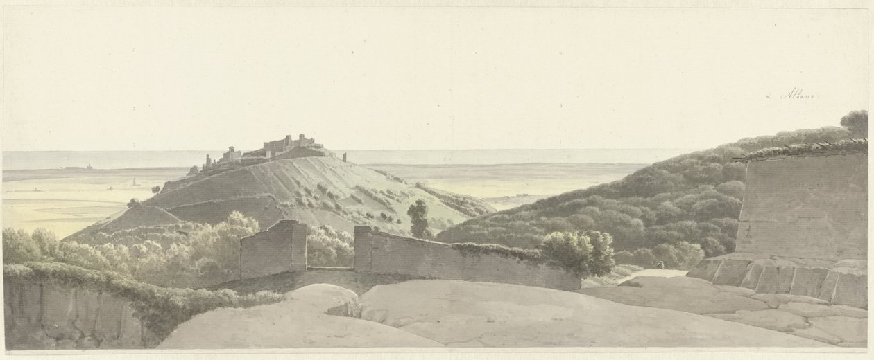 Albano Laziale çevresindeki manzara Albano yakınlarındaki manzara by Josephus Augustus Knip