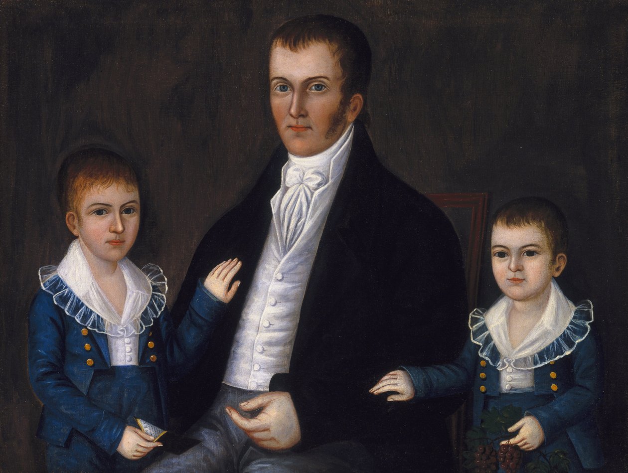 John Jacob Anderson ve Oğulları, John ve Edward by Joshua Johnson