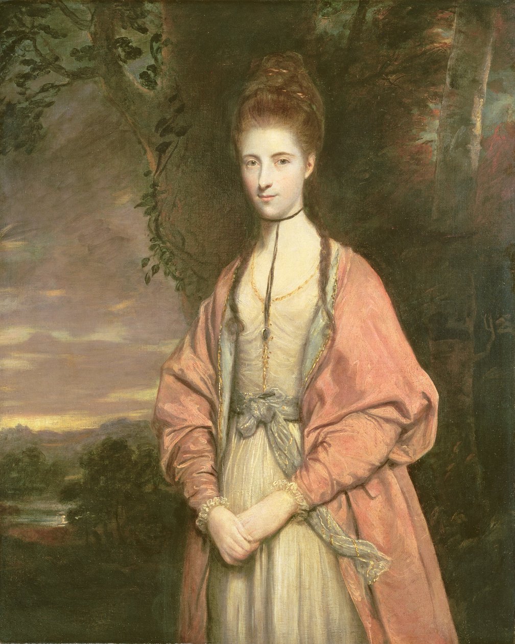 Anne Seymour Damer (1749-1828), 1773  by Joshua Reynolds