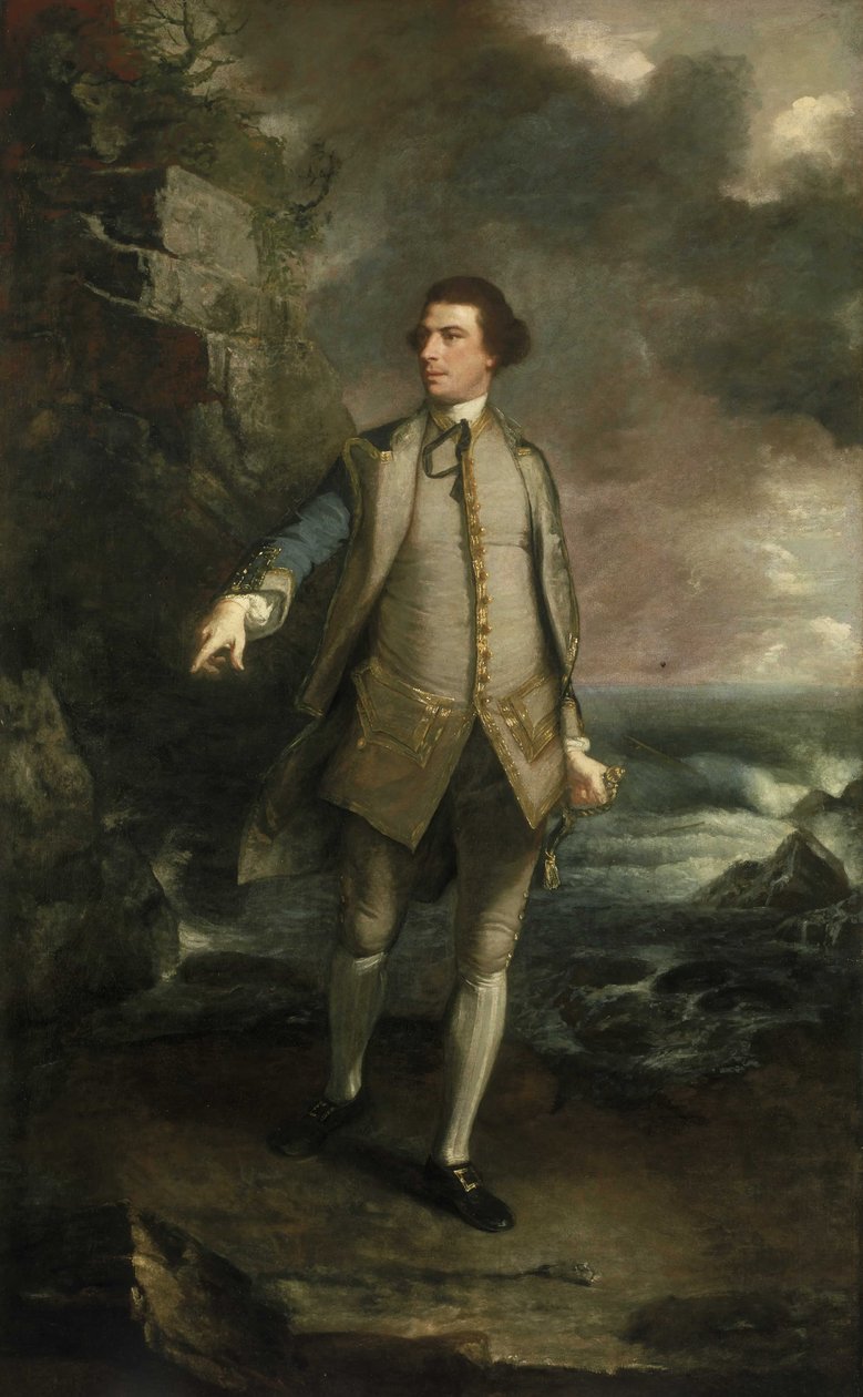 Kaptan, Saygıdeğer Augustus Keppel by Joshua Reynolds