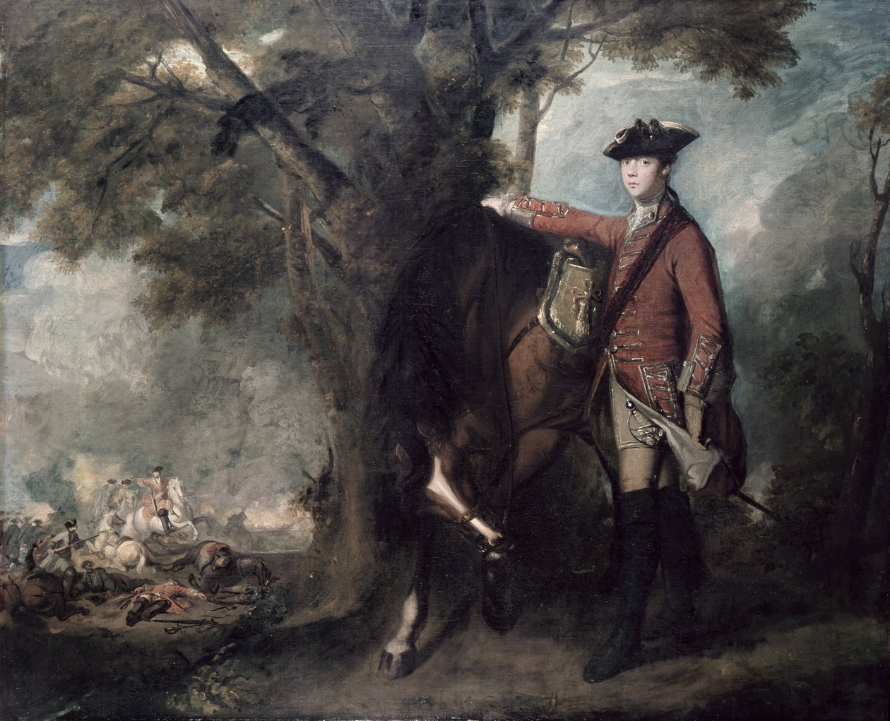 Cornet Nehemya Kışı, 11. Ejderhalar, 1759 by Joshua Reynolds