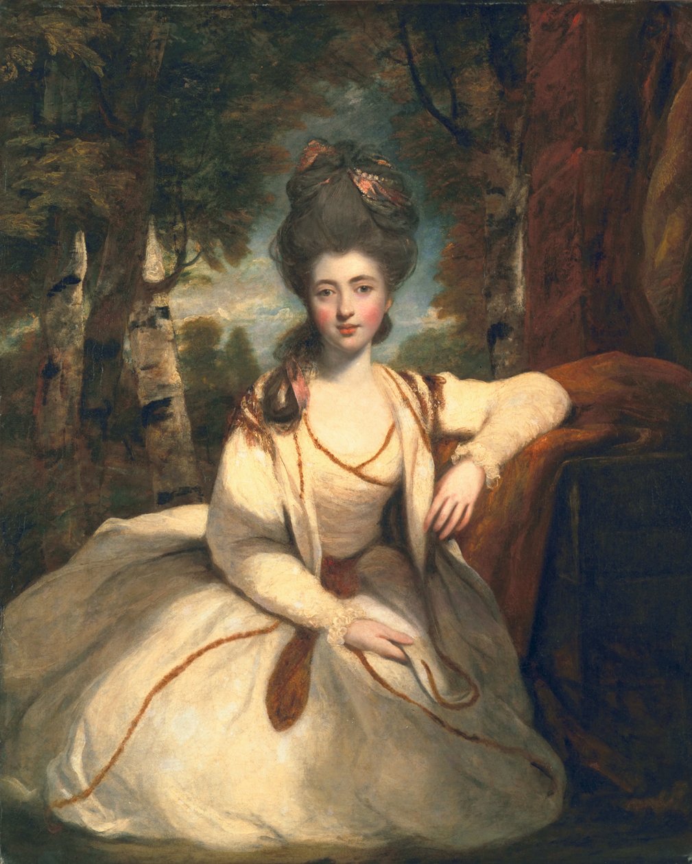 Frances Molesworth, daha sonra Markiz Camden, 1777 by Joshua Reynolds