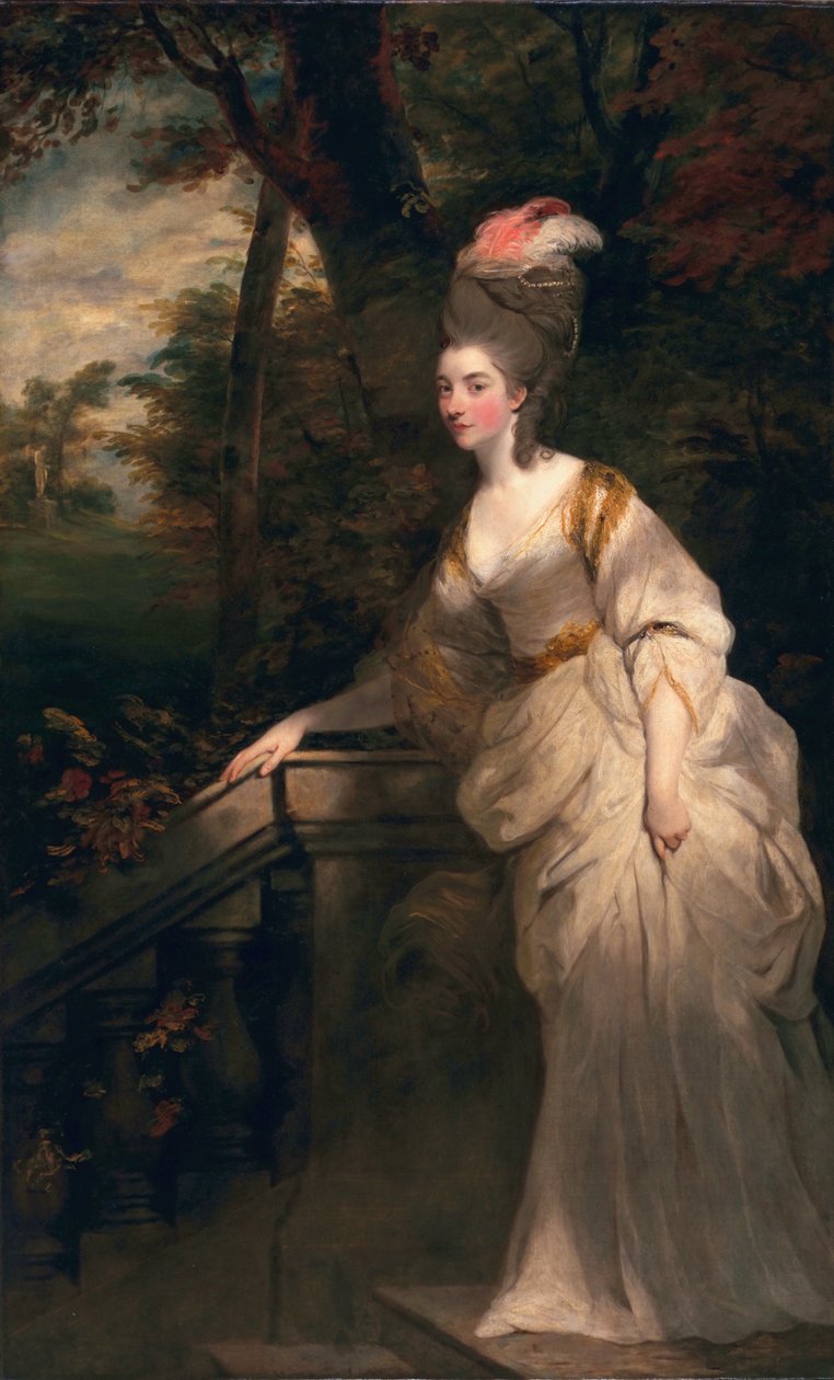 Georgiana Cavendish, Devonshire Düşesi, c.1775-76 by Joshua Reynolds