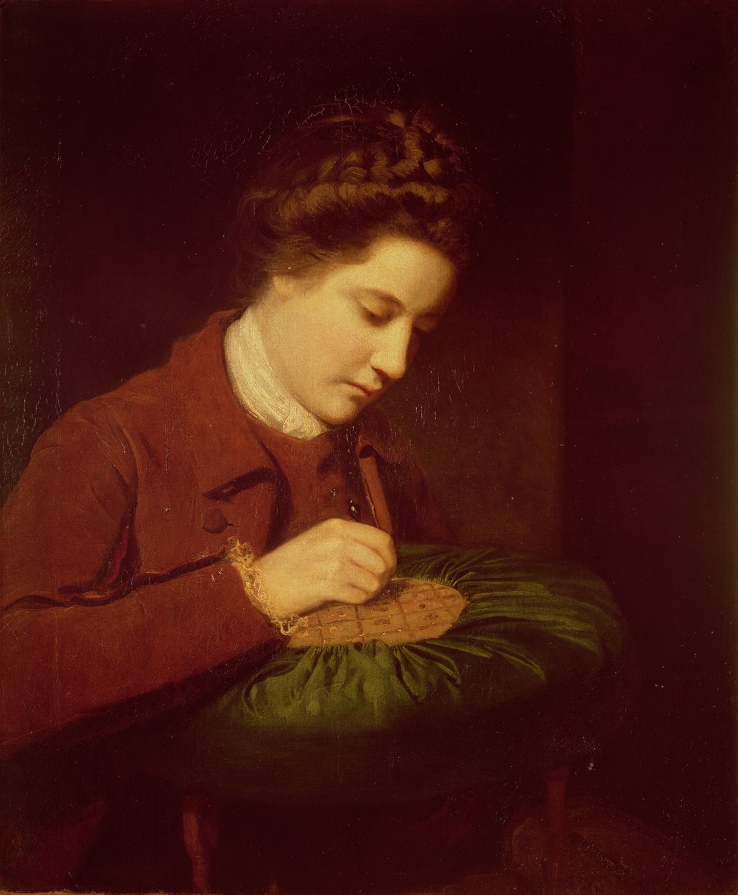 Mary, Richmond Düşesi (1740-96) 1764-67 by Joshua Reynolds