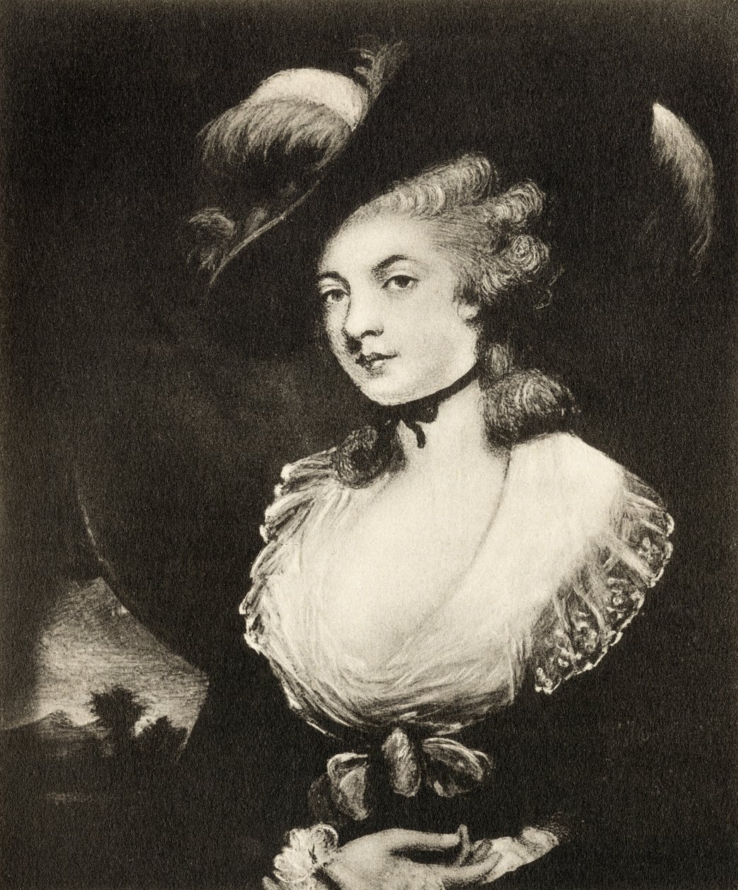 Madamu Mary Robinson by Joshua Reynolds