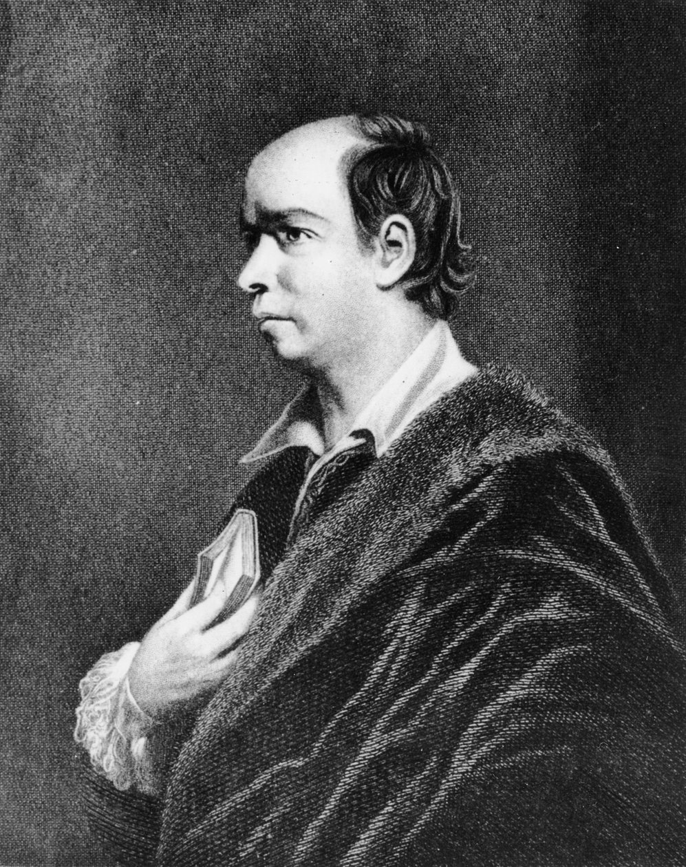 Oliver Goldsmith, 1800 (mezzotin) by Joshua Reynolds