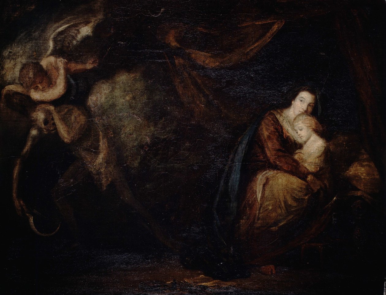 Hastalıktan Kurtulmak, Bir Alegori by Joshua Reynolds