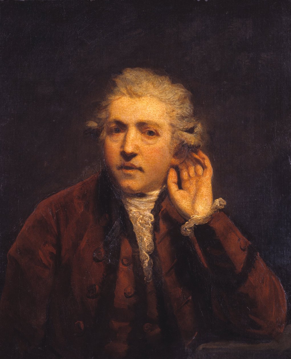 Sağır Bir Adam Olarak Otoportre by Joshua Reynolds