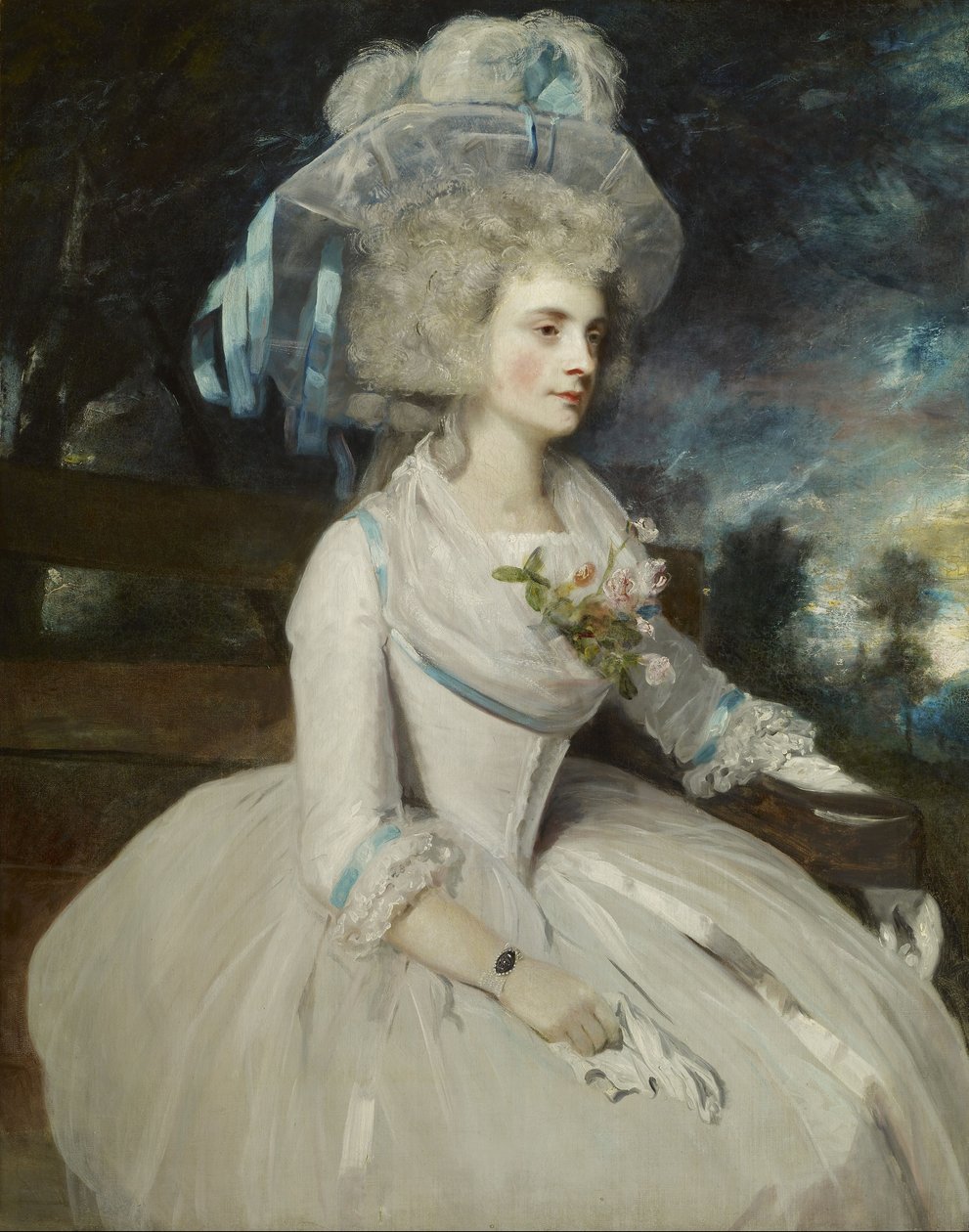 Selina, Bayan Skipwith by Joshua Reynolds