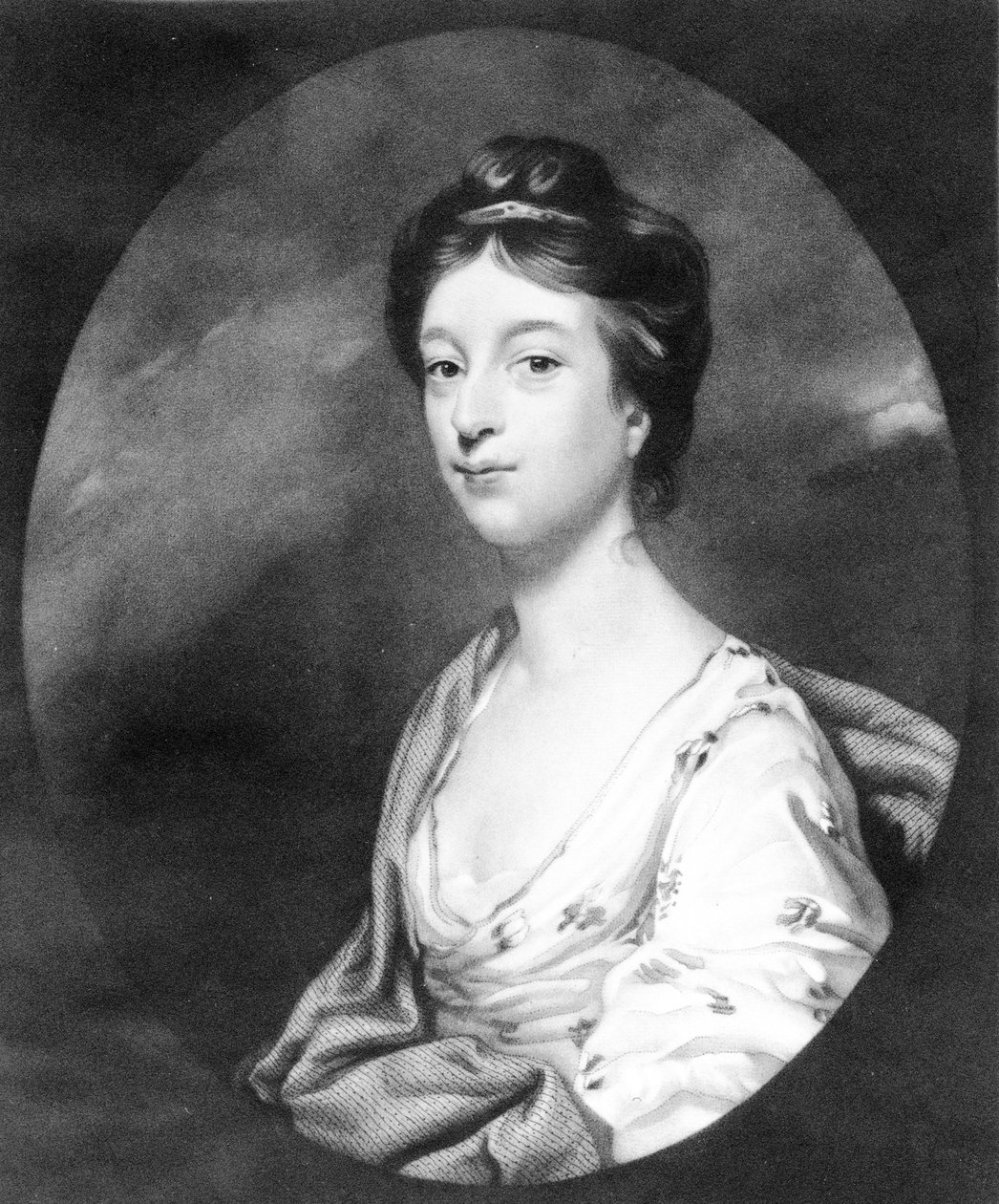 Susanna Taylor, Charles Algernon Tomkins tarafından kazınmış, 1862 by Joshua Reynolds