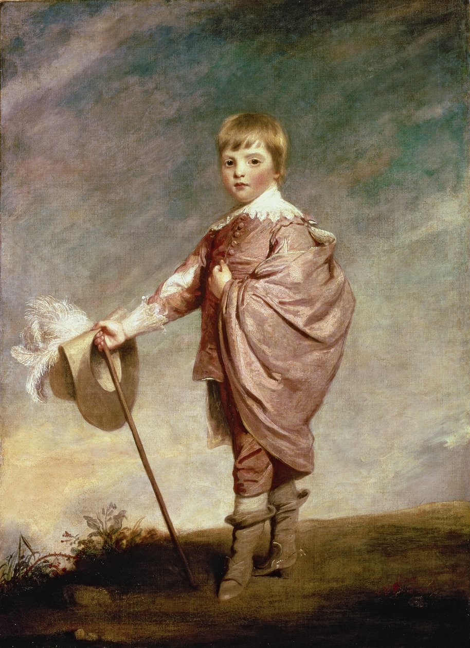Çocukken Gloucester Dükü by Joshua Reynolds