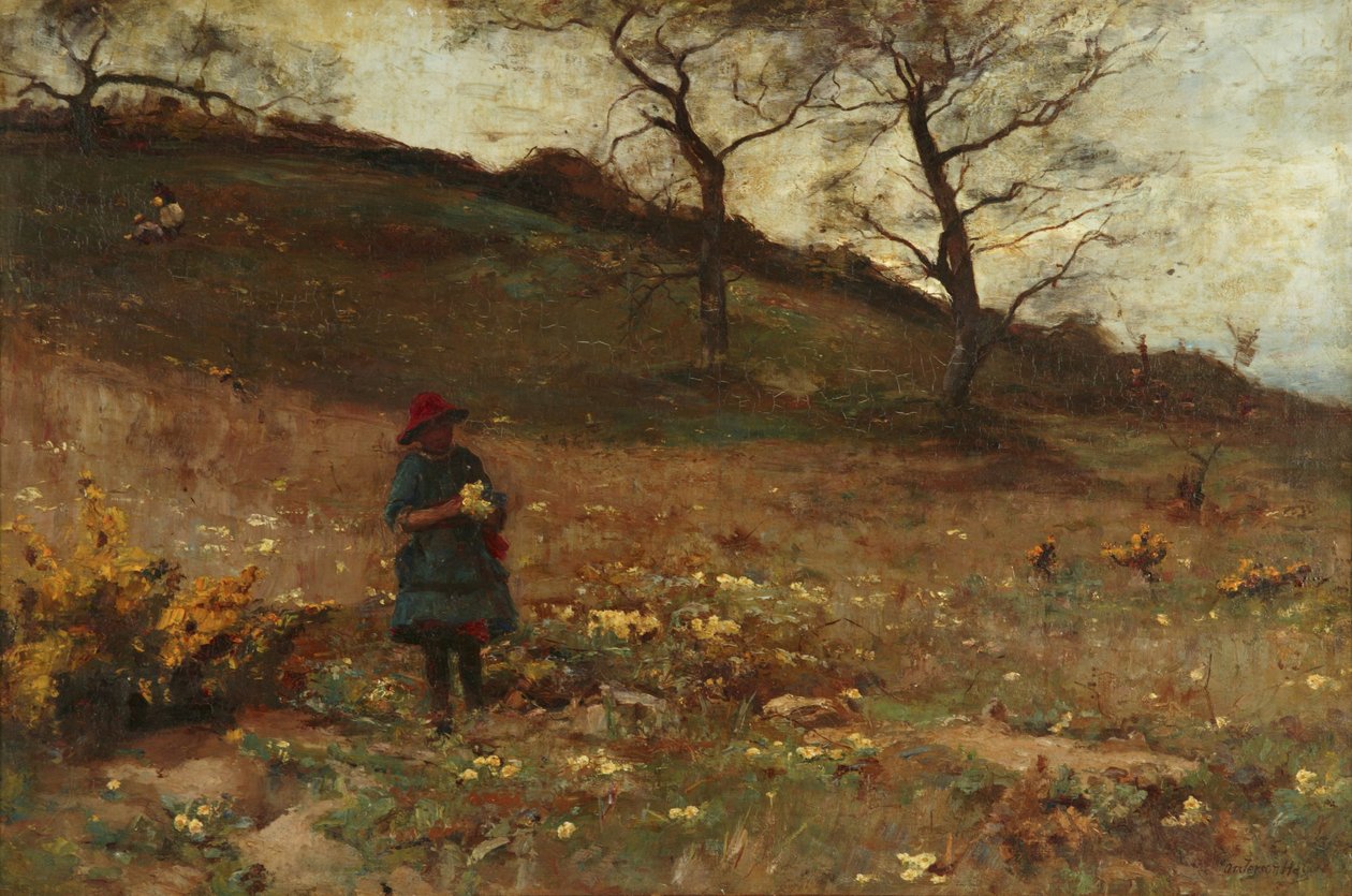 İlkbahar (tuval üzerine yağlıboya) by Joshua Anderson Hague