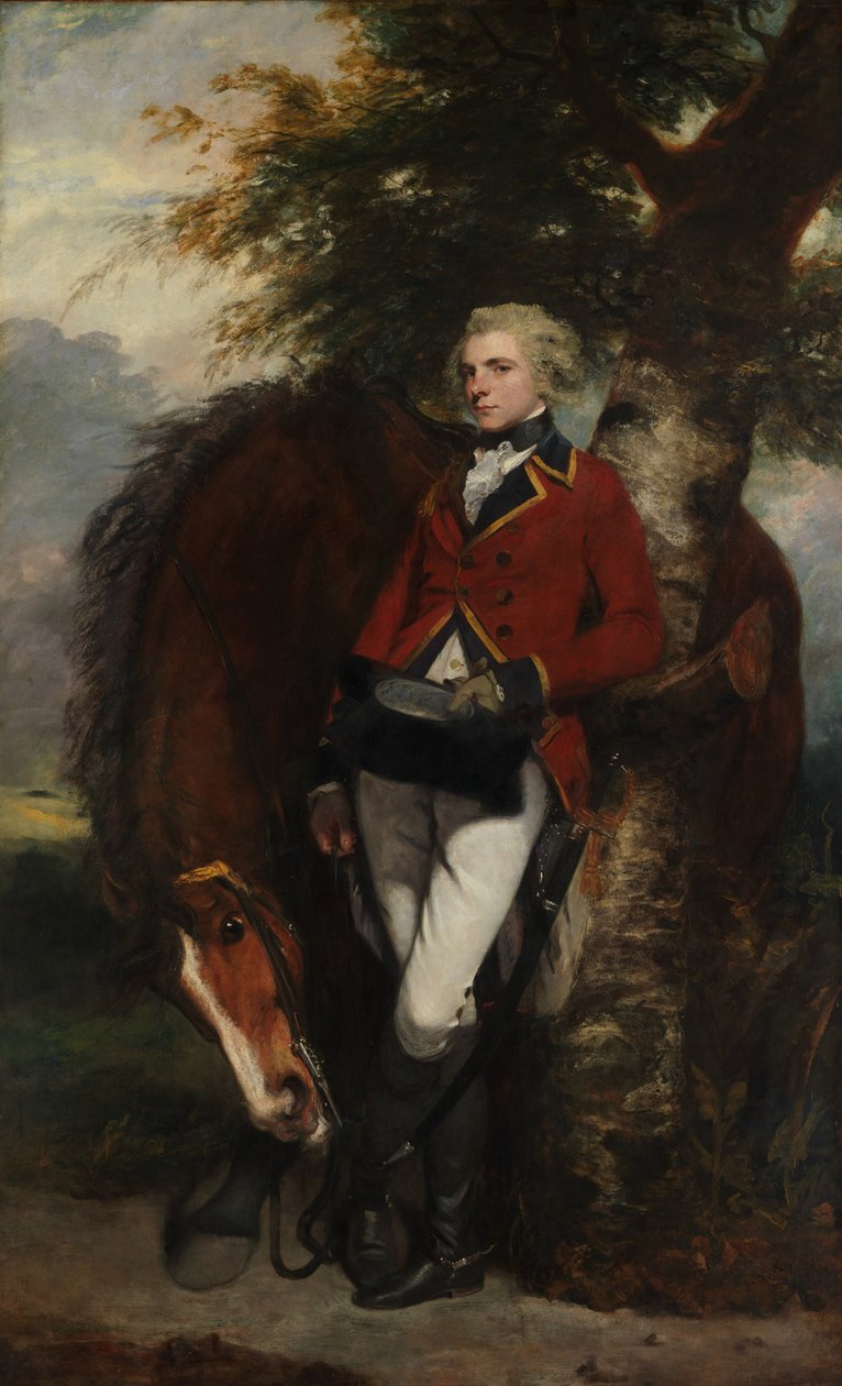 Kaptan George K.H.Coussmaker, 1782 by Joshua Reynolds