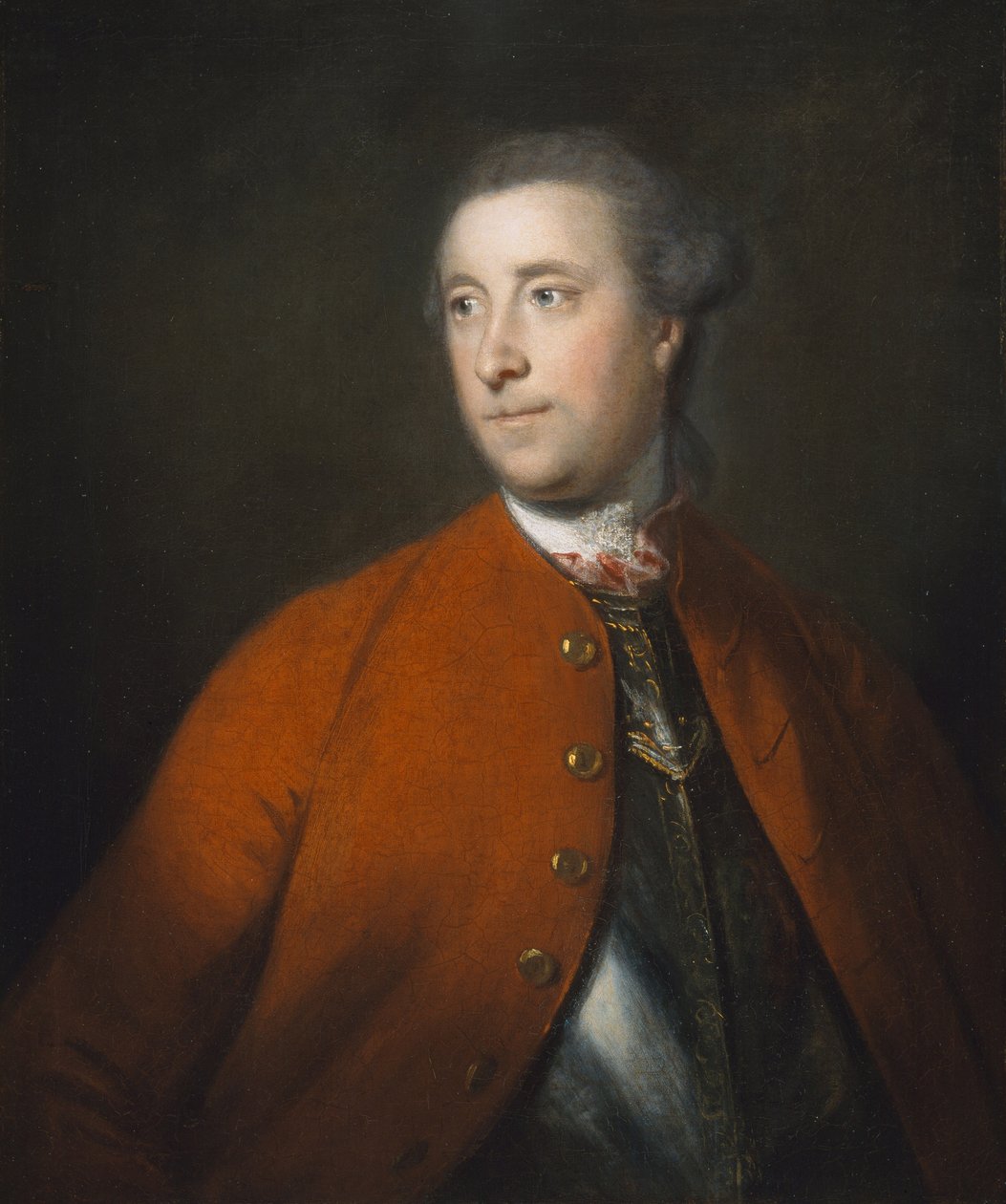 Albay Saygıdeğer John Barrington (d.1764) c.1758 by Joshua Reynolds
