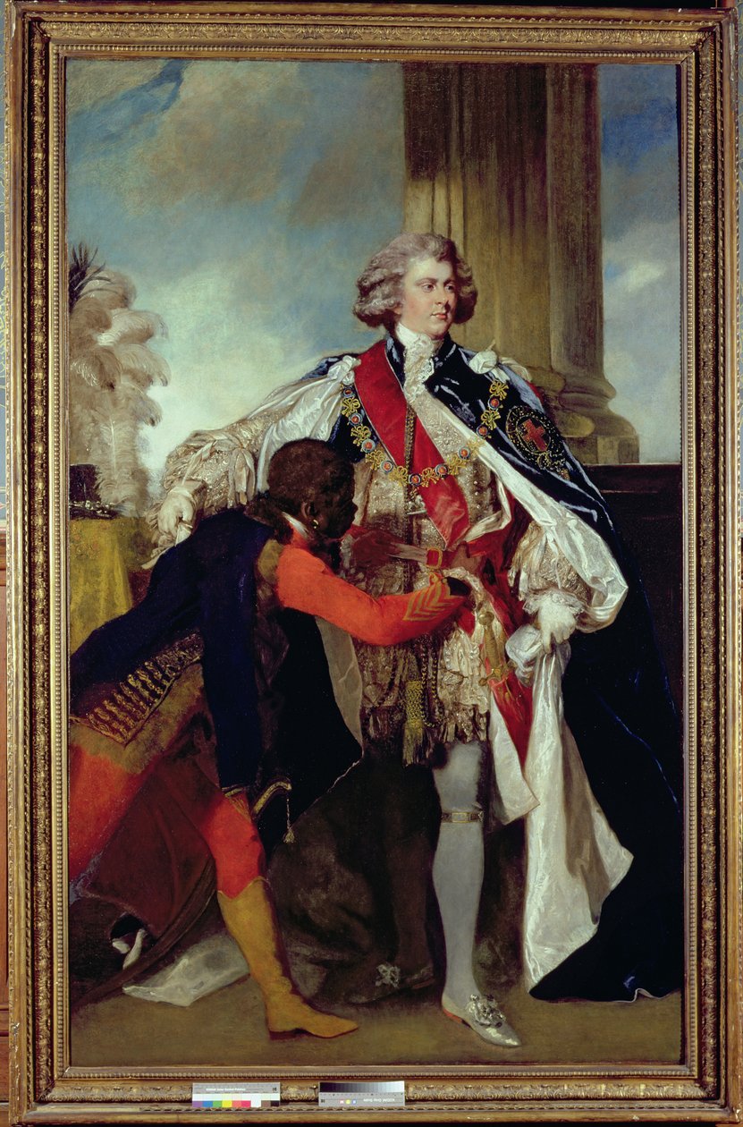 George IV, Galler Prensi siyahlıyken, 1787 by Joshua Reynolds
