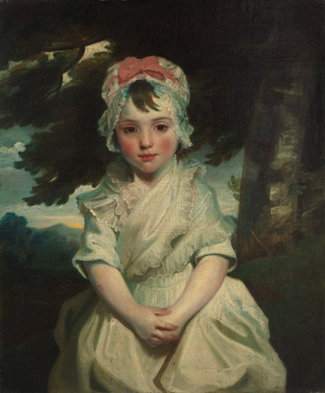 Georgiana Augusta Frederica Elliott 1782-1813, Daha sonra Leydi Charles Bentinck, 1784. by Joshua Reynolds