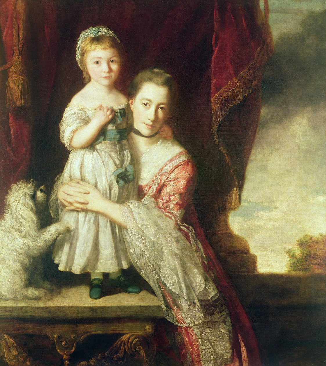 Georgiana, Kontes Spencer ve Lady Georgiana Spencer, 1759-61 by Joshua Reynolds