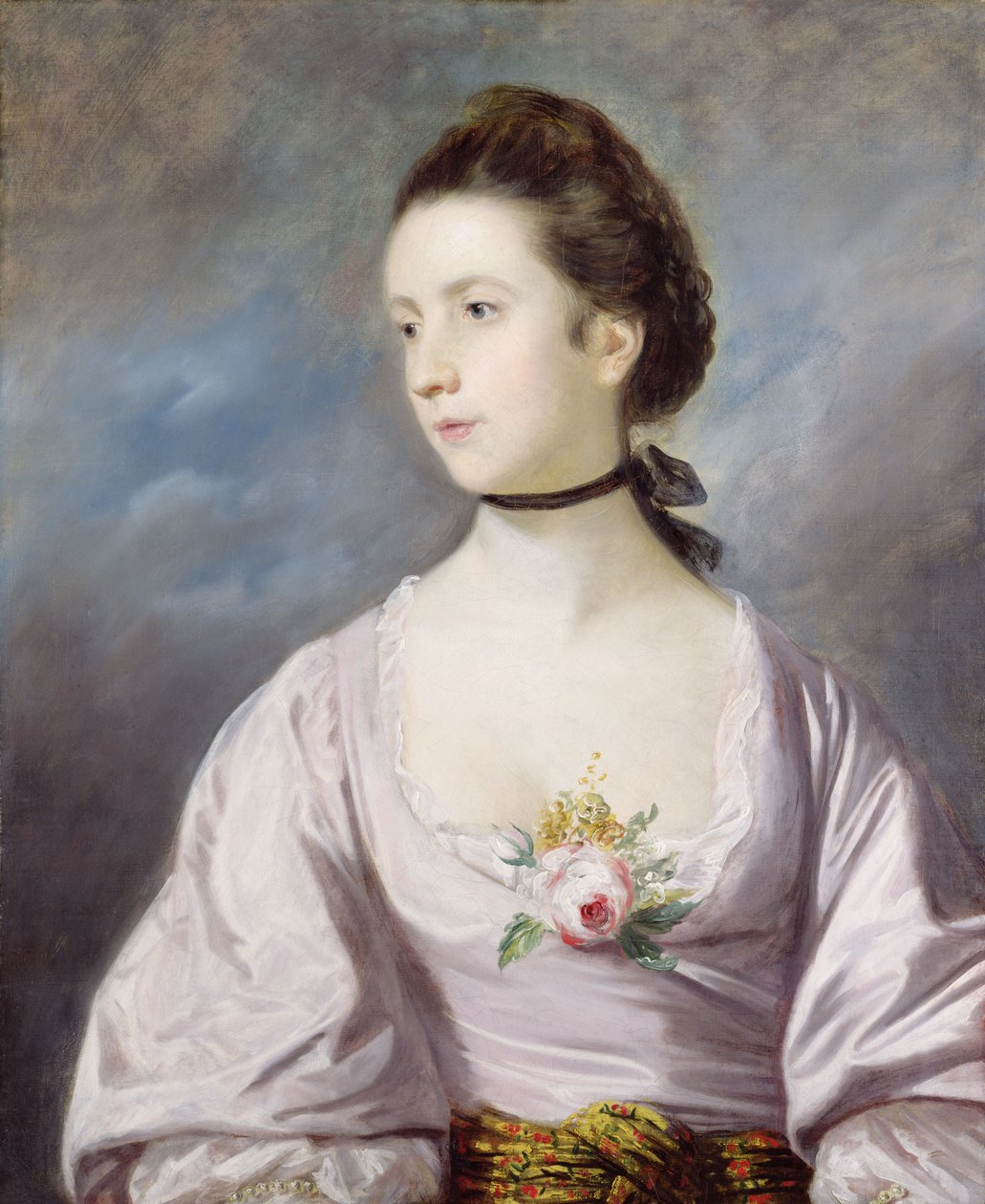 Leydi Anstruther, 1763 dolayları (tuval üzerine yağlıboya) by Joshua Reynolds
