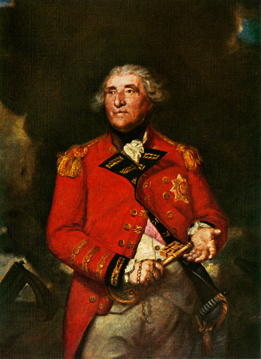 Lord Heathfield, 1787, c1912 by Joshua Reynolds