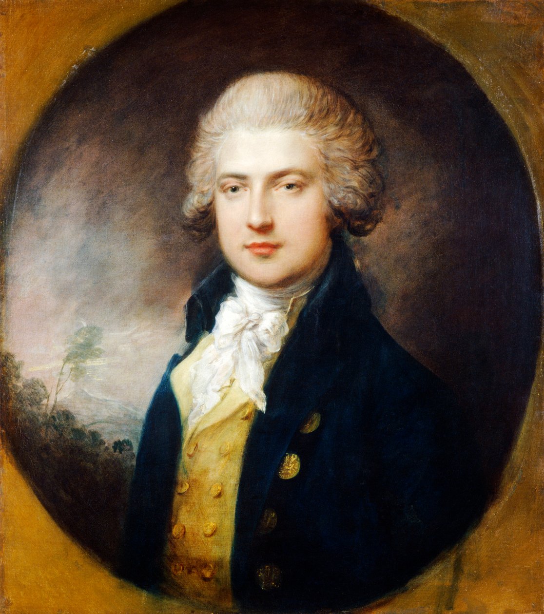 Galler Prensi Görünümlü Adam (tuval üzerine yağlı boya) by Joshua Reynolds