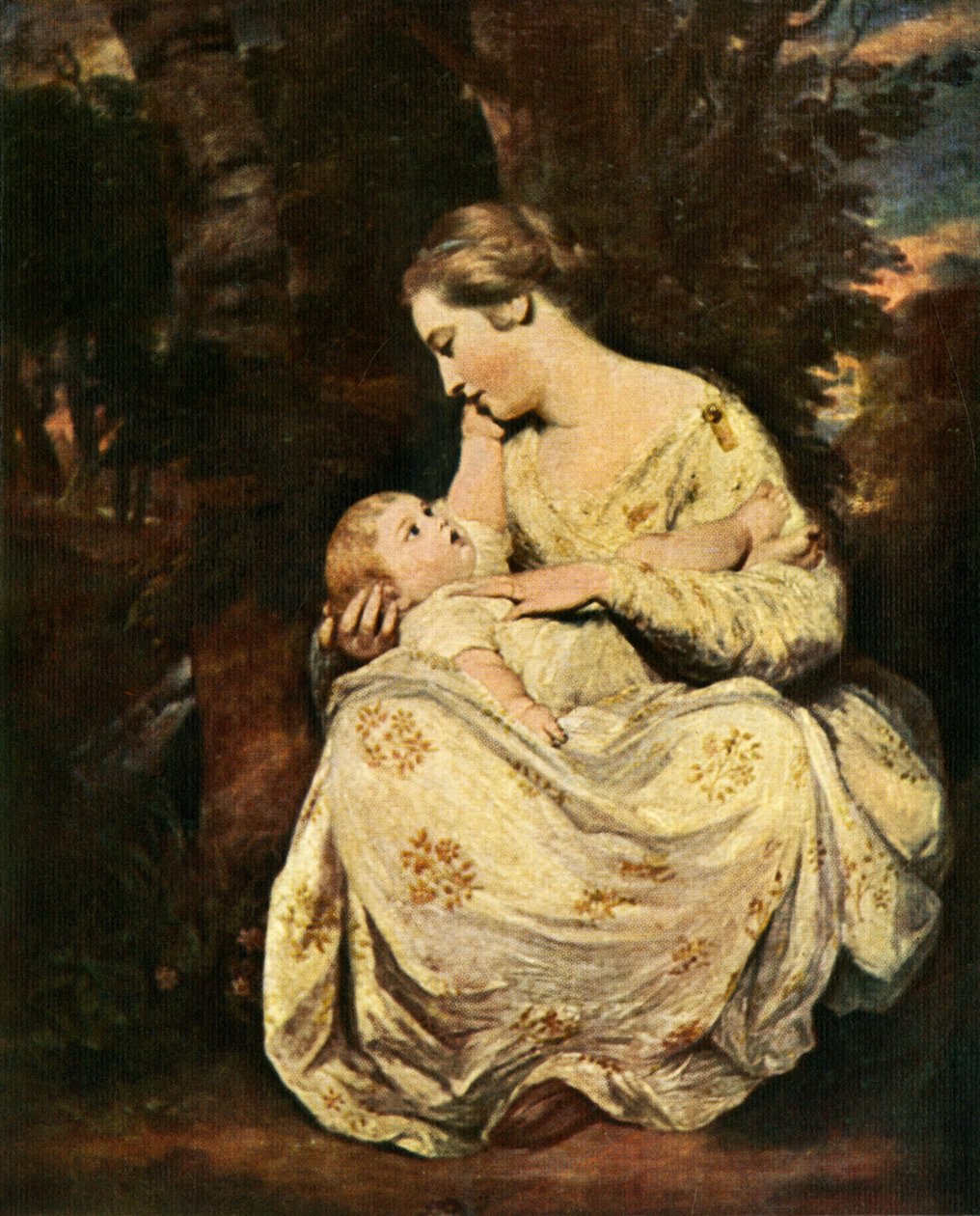 Bayan Hoare ve Çocuk, 1763-1764, c1912 by Joshua Reynolds