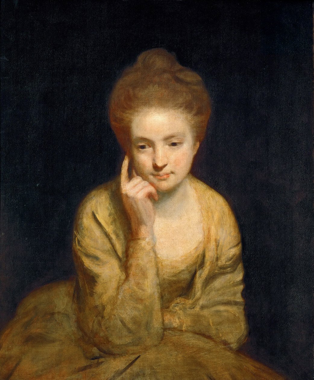 Neoklasizm: Genç Bir Leydinin Portre Çalışması par Reynolds, Sir Joshua (1732-1792) by Joshua Reynolds
