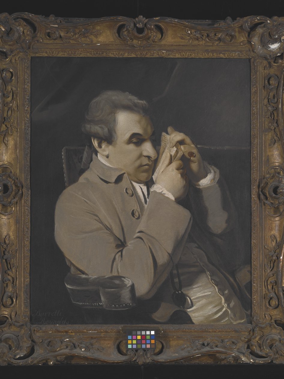 Joseph Baretti'nin Portresi (tuval üzerine yağlıboya) by Joshua Reynolds