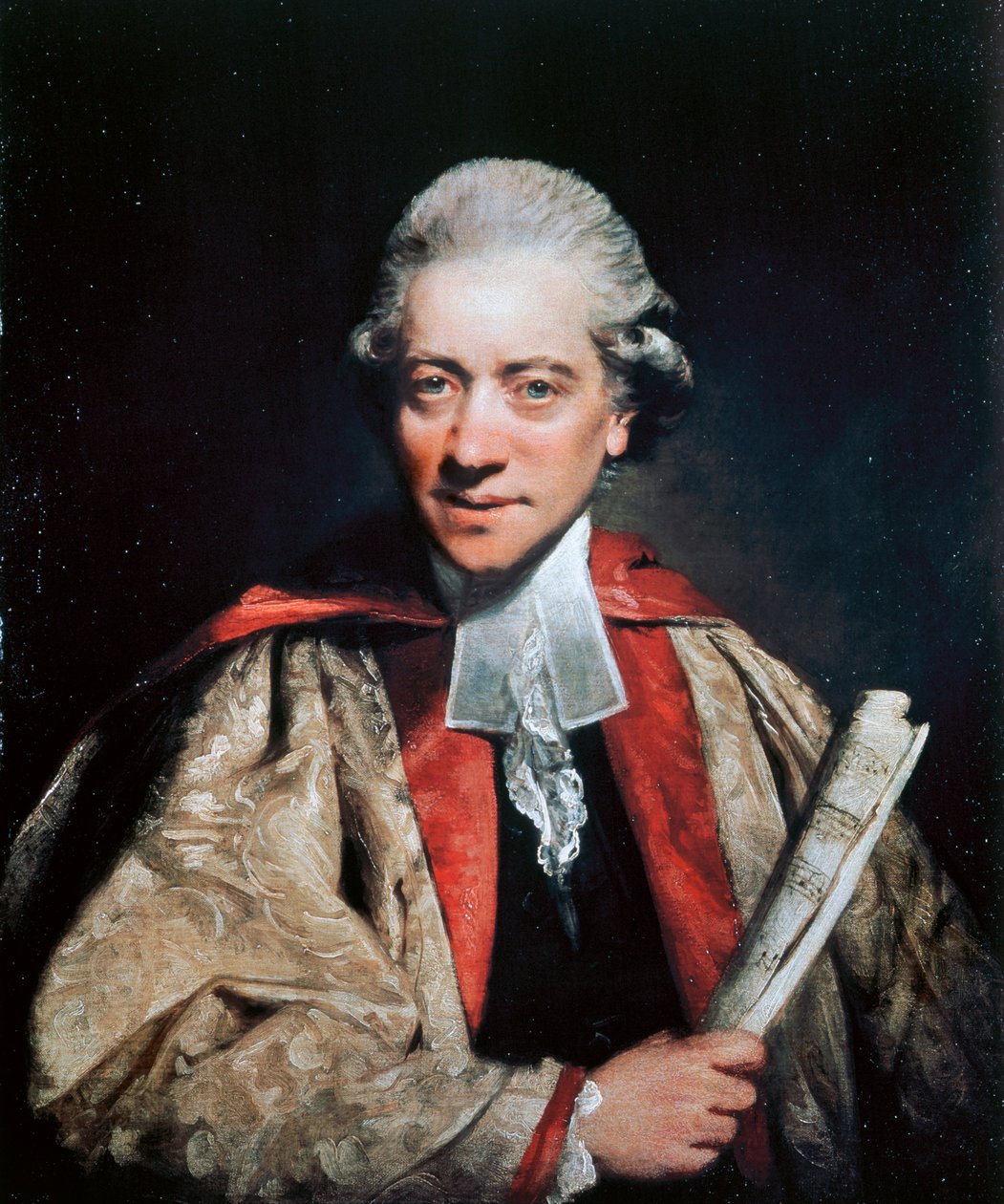 Charles Burney (1726-1814), besteci, orgcu ve müzik tarihçisi portresi by Joshua Reynolds