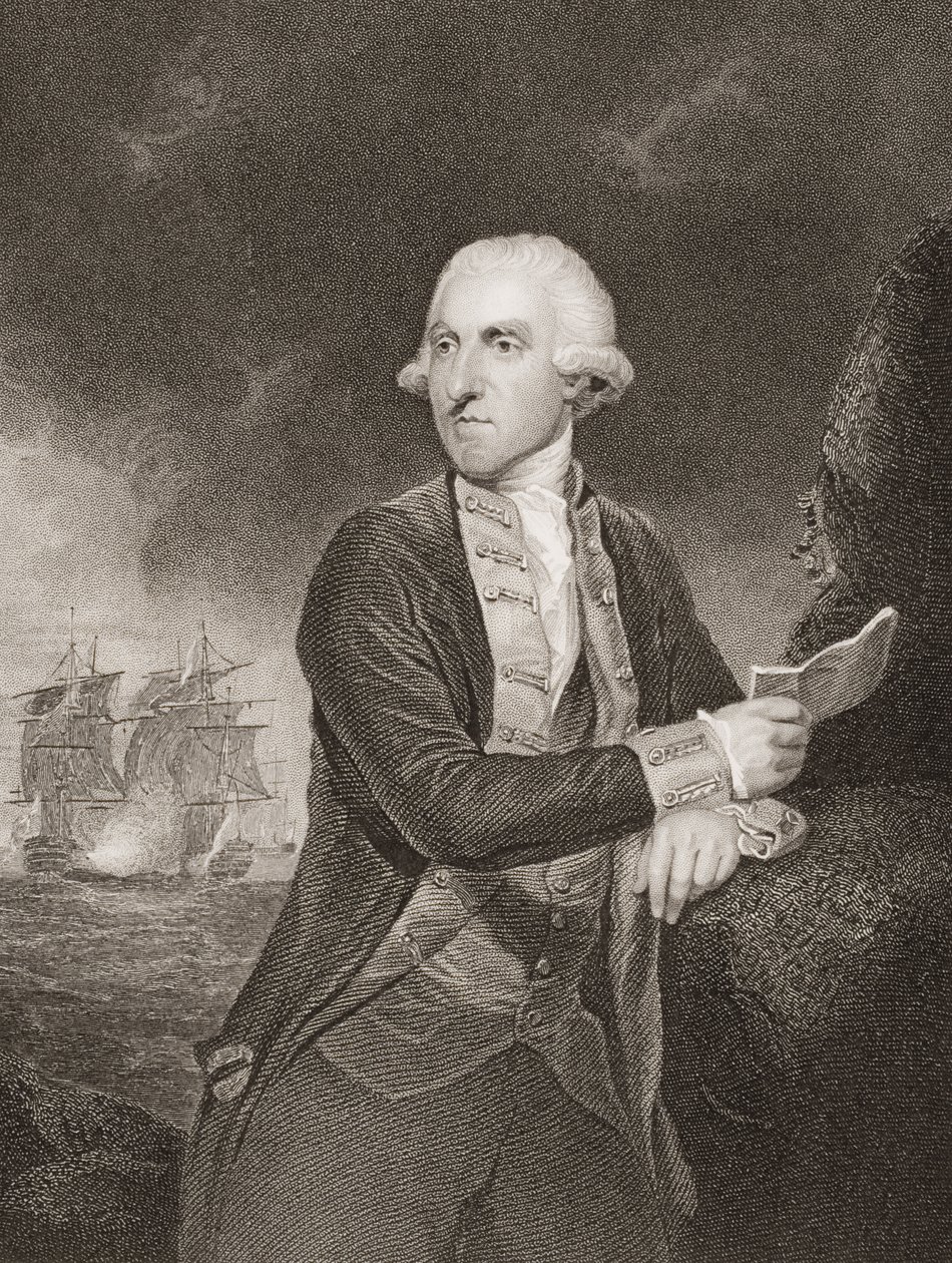 Samuel Hood, 1. Vikont Hood, Lieut
