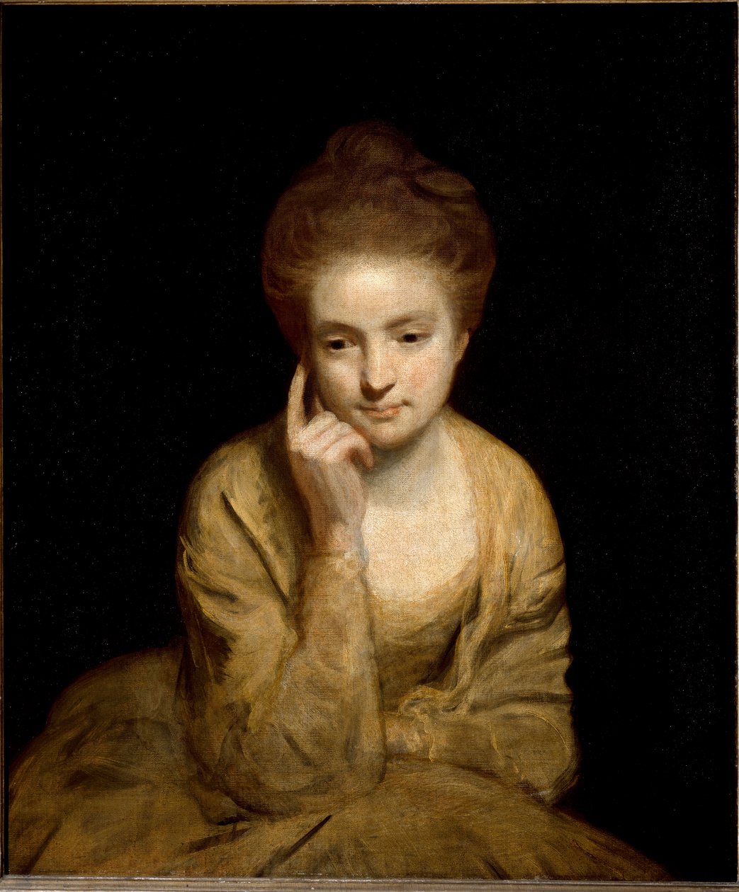 Genç Bir Kadın Portresi Çalışması (Resim by Joshua Reynolds