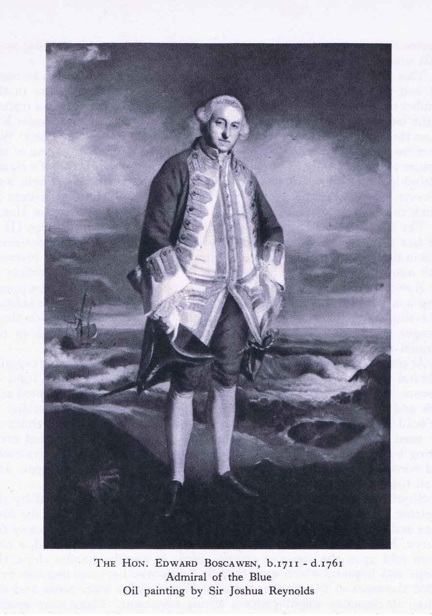Hon Edward Boscawen, İngiliz Macerası