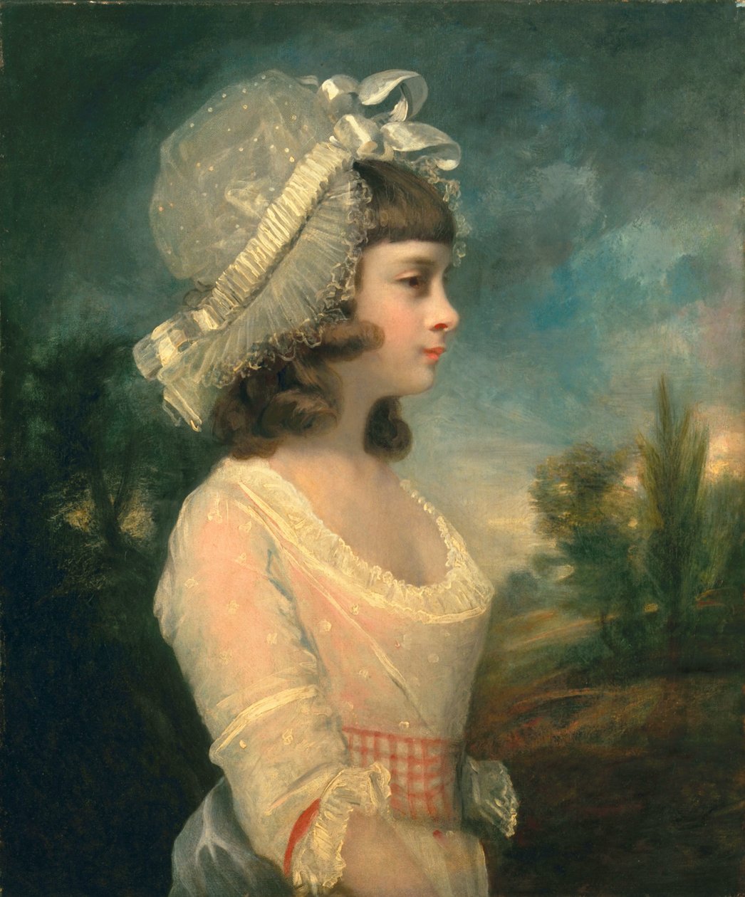 Hon. Theresa Parker, daha sonra Hon. Theresa Villiers, 1787 by Joshua Reynolds