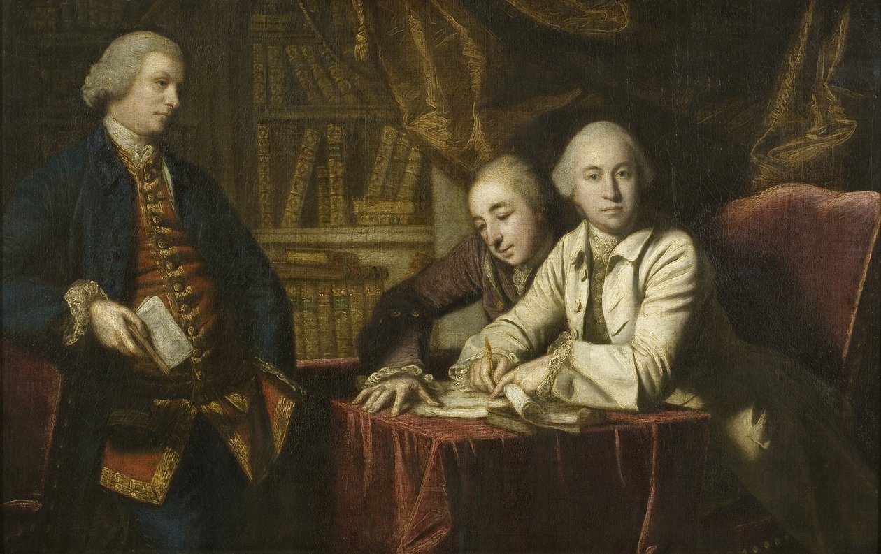 Şehir Dışı Partisi, c.1759 by Joshua Reynolds