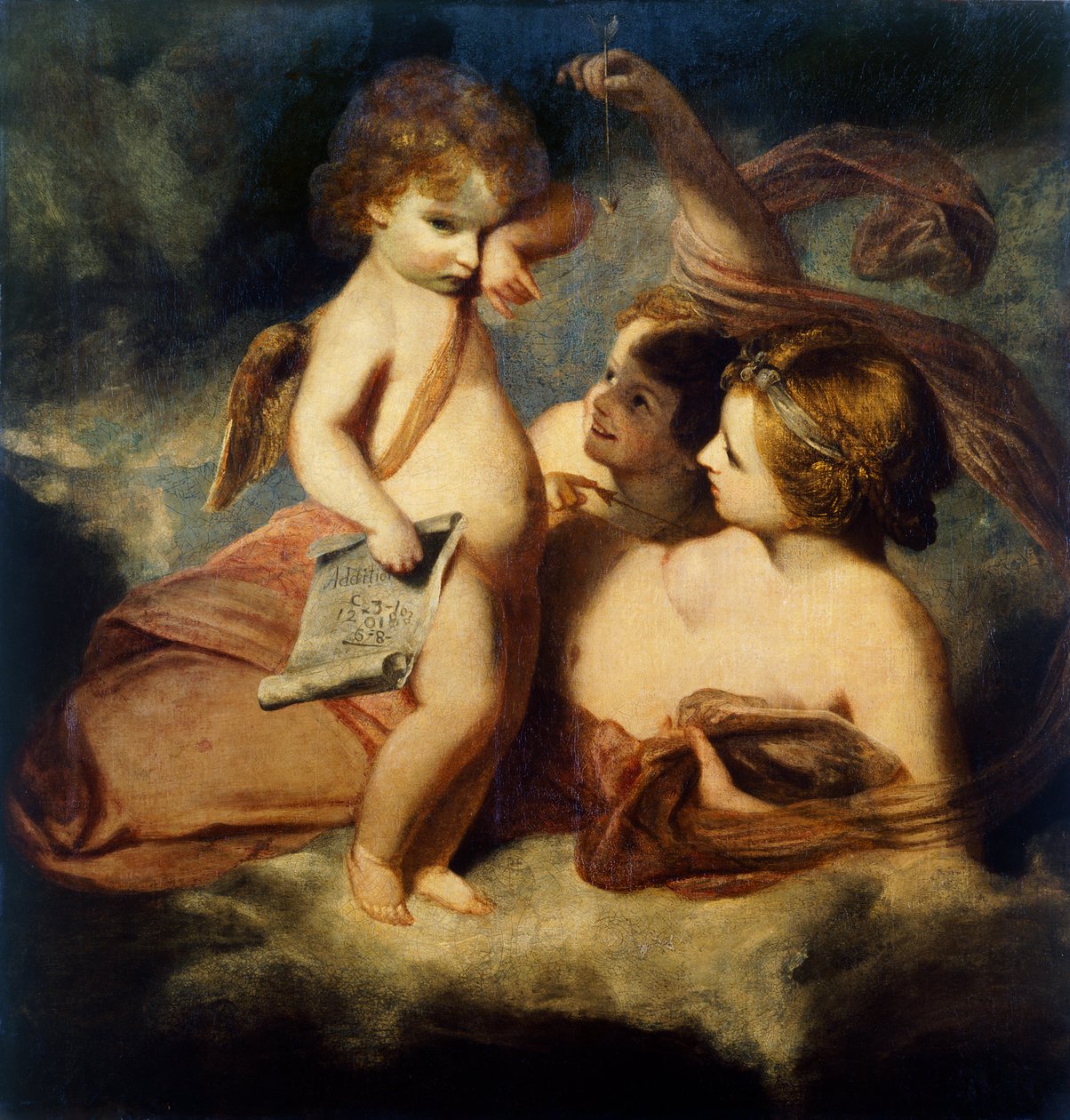 Hesap Açmayı Öğrenmek İçin Venüs Chiding Cupid by Joshua Reynolds