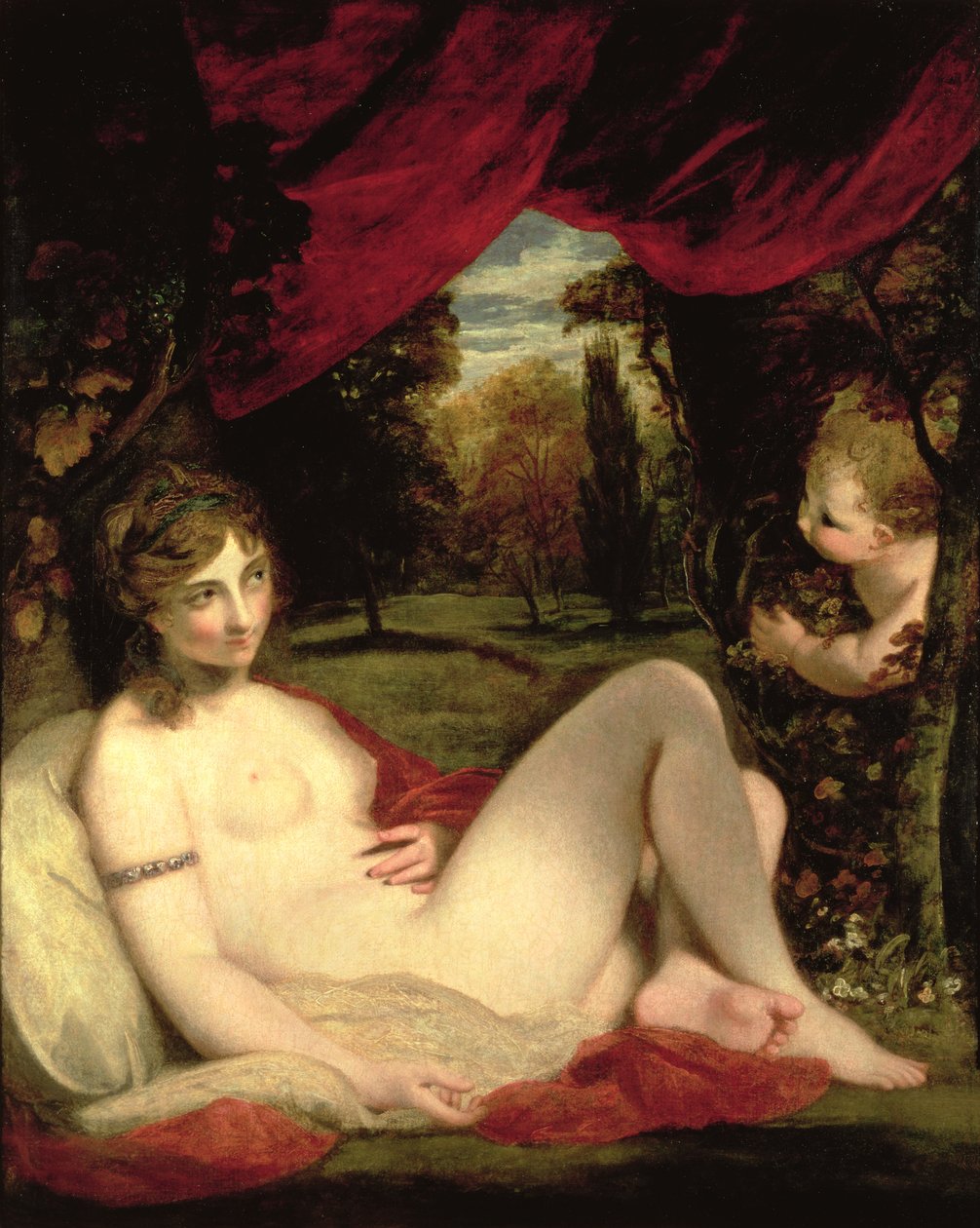 Venüs ve Aşk Tanrısı, c.1785 by Joshua Reynolds