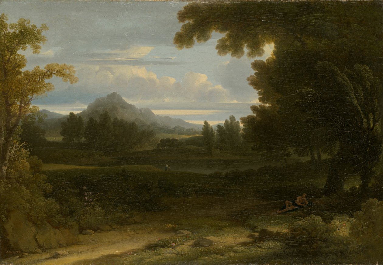 Yalnızlık, 1818. by Joshua Shaw